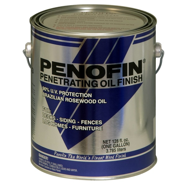 Semi-Transparent Chestnut Oil-Based Penetrating Wood Stain 1 gal